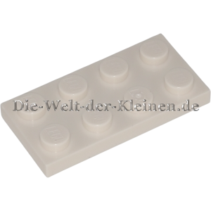 Preview: LEGO® Platte 2x4 Weiß (WHITE) (6552098, 302001, 3020) Preview: LEGO® Platte 2x4 Weiß (WHITE) (6552098, 302001, 3020)