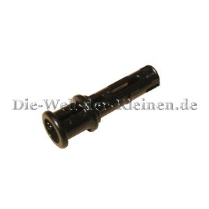 LEGO® Technic Lang Pin 3L Verbinder mit Reibungskanten und mit Kreuzloch Schwarz (BLACK) - (4140801/32054)