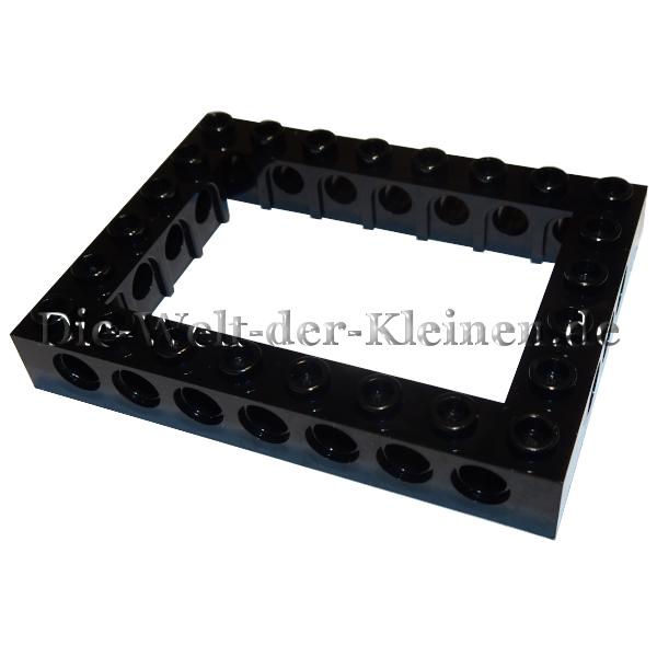 LEGO® Technic Loch Stein Kasten / Baurahmen 6x8 mit 20 Löchern, offene Mitte, Schwarz (BLACK) - (4162897/4188143/40345) LEGO® Technic Loch Stein Kasten / Baurahmen 6x8 mit 20 Löchern, offene Mitte, Schwarz (BLACK) - (4162897/4188143/40345)