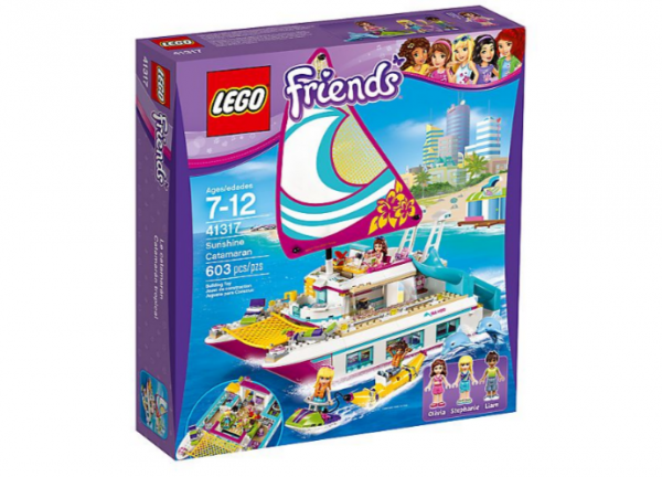 LEGO® Friends 41317 Sonnenschein-Katamaran Schachtel Vorderansicht