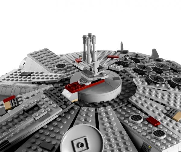 LEGO 7965 Star Wars Millennium Falcon von oben