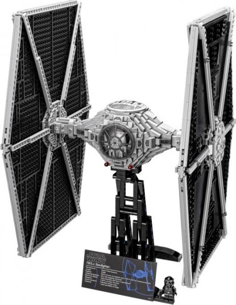 LEGO Star Wars 75095 TIE Fighter aufgebaut
