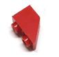 Mobile Preview: LEGO® Brick 1x2 angle 45° invers Bright Red (366521/3665)