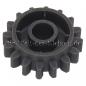 Mobile Preview: LEGO® Technic gear / gearwheel with 16 teeth and Clutch on one side and smooth on the other side DK. ST. GRAY (DARK STONE GRAY) - (4237267/6542b)