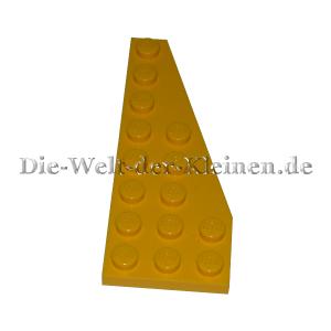 LEGO® wedge plate right 3x8 BRIGHT YELLOW (BR. YELLOW) (4247642/50304)Top