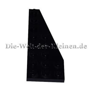 LEGO® wedge plate right 3x8 black (BLACK) (4251393/50304) Top