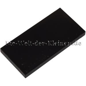 LEGO® Plate / Tile 2x4 smooth/flat BLACK (BLACK) (4560182/87079)