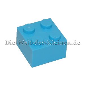 LEGO Brick 2x2 MEDIUM AZURBLUE (MED. AZURBLUE) - (4653970/3003)