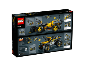 LEGO® Technic 42081 Volvo Concept Wheel Loader ZEUX box rear