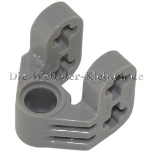 LEGO® Technic Axle and Pin Connector Holder 2x2 with 4 Axle holes and 1 Pin Hole MED. ST. GREY (MEDIUM STONE GRAY) - (6279023/4630114/92907)