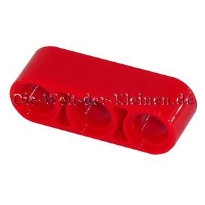 Preview: LEGO® Technic Liftarm 1x3 with 3 round holes BR. RED (BRIGHT RED) (4153718, 32523) Preview: LEGO® Technic Liftarm 1x3 with 3 round holes BR. RED (BRIGHT RED) (4153718, 32523)