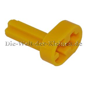 LEGO® Technic Plastic Motor Crank/Cross Crankshaft BRIGHT YELLOW (BR. YELLOW) - (4119474/2853)