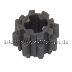 LEGO® Technic gear / gearwheel with 8 teeth DK. ST. GRAY (DARK STONE GRAY) - (6012451/10928)