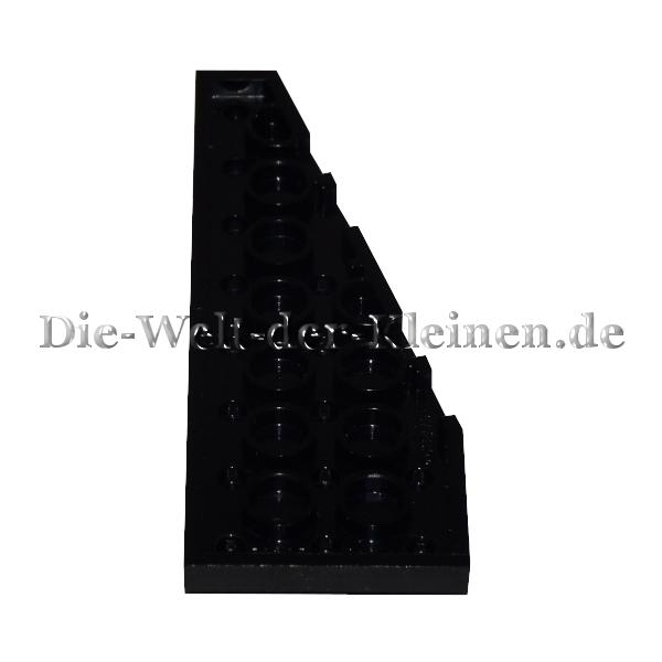 LEGO® Keilplatte links 3x8 Schwarz (BLACK) (4251394/50305) Bottom