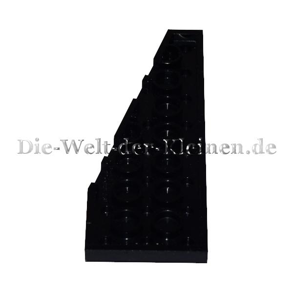 LEGO® wedge plate right 3x8 black (BLACK) (4251393/50304) Bottom