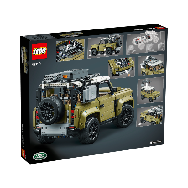 LEGO® Technic 42110 Land Rover Defender box rear