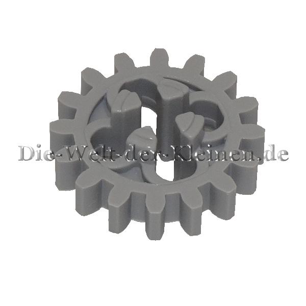 LEGO Technic gear / gearwheel with 16 teeth MED. ST. GRAY (MEDIUM STONE GRAY) - (4019194/4211563/4562487/4019)