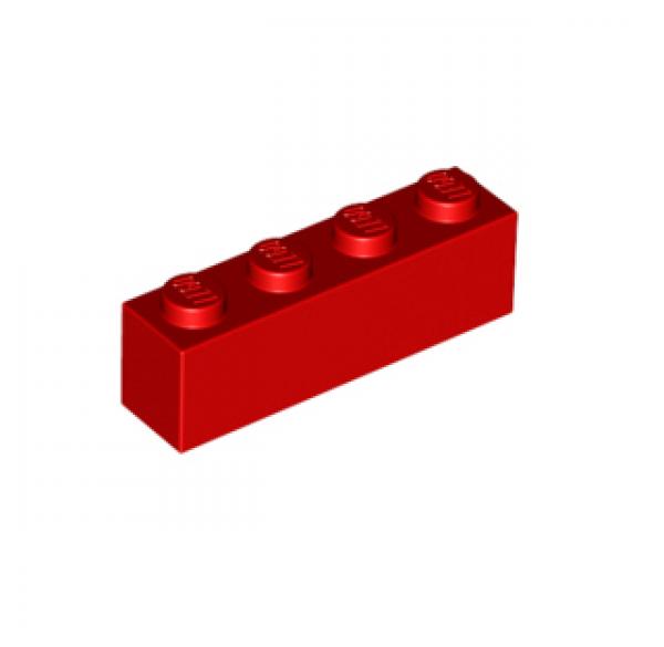 LEGO® Brick 1x4 Bright Red (301021/3010)