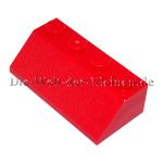 LEGO® Roof Tile Brick 2x4 angle 45° BR. RED (BRIGHT RED) - (303721/3037)