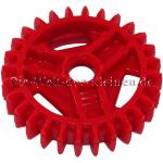 LEGO® Technic gear / gearwheel with 16 teeth and Pinhole / Roundhole BR. RED (BRIGHT RED) - (6285646/65413)