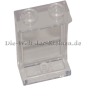 Preview: LEGO Fenster, Paneele 1x2x3 mit Stütze Transparent (TRANS CLEAR) (6507949, 6010737, 6211814, 87544)