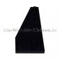 Preview: LEGO® Keilplatte links 3x8 Schwarz (BLACK) (50305/50304) Oberseite