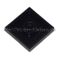 Preview: LEGO® Platte modifizierte 2x2 mit 1 Noppe Schwarz (BLACK) (4565323, 87580)
