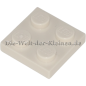 Preview: LEGO Platte 2x3 Weiß (WHITE) (6552099, 302201, 4613976, 6548260, 3022)