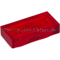 Preview: LEGO Platte 1x2 transparent Rot (TRANS RED) (6514003, 622541, 4101688, 4101702, 4130373 (4163346, 42