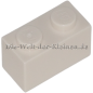 Preview: LEGO Stein 1x2 Weiß (WHITE) (6548257, 300401, 4613964, 3004)