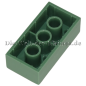 Preview: LEGO® Stein 2x4 Sand Grün (SAND GREEN) (6075626, 3001)