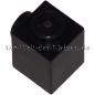 Preview: LEGO Brick modified 1x1x1 with 1 stud on the side BLACK (BLACK) (6251021, 87087)