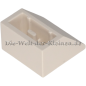 Preview: LEGO Brick 2x2x1 slope 45° invers WHITE (WHITE) (6300588, 3660)