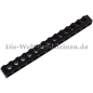 Preview: LEGO® Technic Brick 1x14 with 13 hole black (BLACK) (4107558, 32018)
