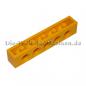 Preview: LEGO® Technic Brick 1x6 with 5 hole bright yellow (BRIGHT YELLOW) (389424, 3894)
