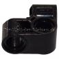 Preview: LEGO® Technic Connector / Pin Connector 2x2 curved, 90 degrees angle Black (BLACK) - (4195022/4480926/6325982/44809)