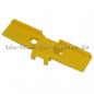 Preview: LEGO® Technic Kettenglied Hellgelb (BR. YELLOW) - (6321711/69910) Vorderseite Oberseite