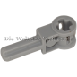 Preview: LEGO® Technic Connector Axle and Axle hole MEDIUM STONE GREY (MED. ST. GREY) (4211536, 6553)