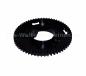 Preview: LEGO® Technic Drehscheibe groß Typ 3 oben / Zahnkranz Schwarz (BLACK) (6109283, 18938)