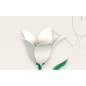 Preview: Stone Heap Einzelblume Orchidee (SH-11005)