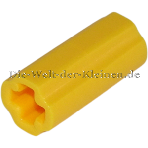 LEGO Achsverbinder 1x2 helles Gelb (BRIGHT YELLOW) (4519010, 6538c)