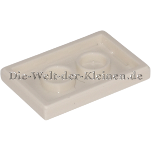 Preview: LEGO Fliese 2x3 glatt Weiß (WHITE) (6552162, 6156667, 6550161, 26603)