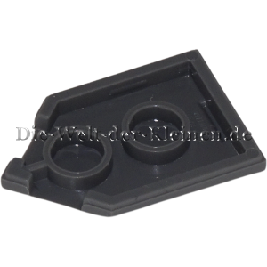 Preview: LEGO Tile 2x3 Pentagonal DARK STONE GREY (DK. ST. GREY) (6335316, 22385)