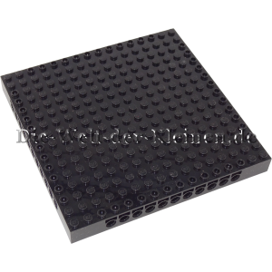 LEGO® Technicplatte 16x16 Schwarz (BLACK) (6302092, 65803)
