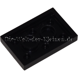 Preview: LEGO Plate 2x3 BLACK (BLACK) (302126, 3021)