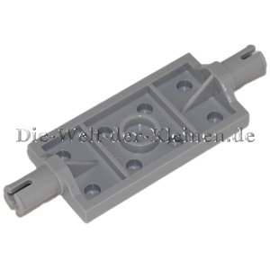 LEGO® Achsplatte 2x4 mit 2 Pins Mittelsteingrau (MEDIUM STONE GREY) (4211572, 30157)