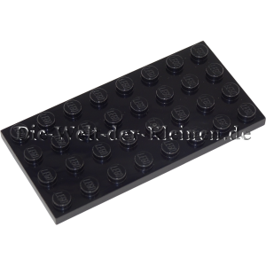 LEGO Plate 4x8 BLACK (BLACK) (303526, 3035)
