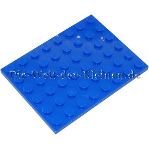 LEGO® Plate 6x8 with Knobs BRIGHT BLUE (BR. BLUE) - (303673/303623/3036)