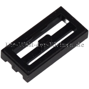 LEGO® Platte / Fliese 1x2 Gitter mit Rillen Schwarz (BLACK) (241226, 2412)