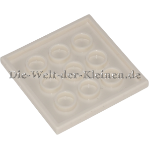 Preview: LEGO® Tile 4x4 smooth/flat WHITE (WHITE) (6400128, 1751)